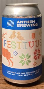 picture of a can of Anthem Festivus