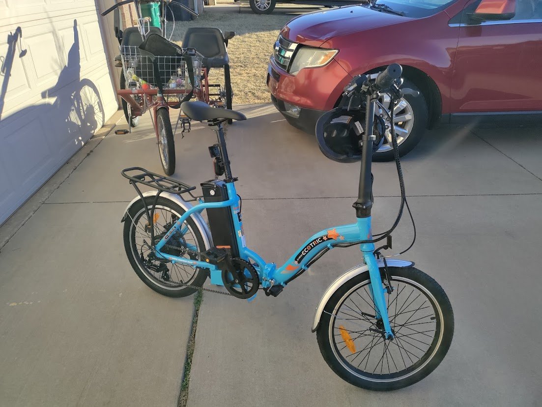 picture of Ecotric Starfish folding e-bicycle
